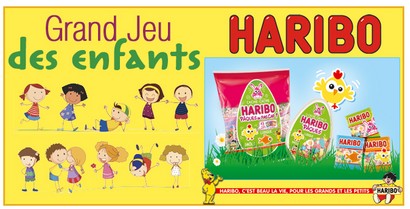 Gagnez des bonbons Haribo !