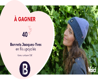En jeu : 40 bonnets Jacques-Yves 