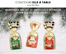 En jeu : 32 coffrets gourmands de chocolats de Noël REVILLON !