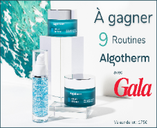 En jeu : 9 routines de 3 produits de soins Algotherm (175€)