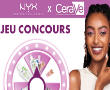 20 box maquillage et soins NYX & CeraVe à gagner