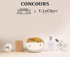 Coffret parfum & beauté T.LeClerc offert