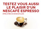 Echantillons gratuits Nescafé Espresso à recevoir