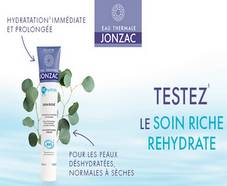 Testez gratuitement la Crème Riche REhydrate Jonzac