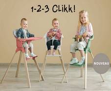 A remporter : 10 chaises bébé Clikk STOKKE