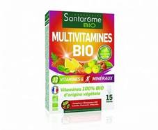 Boites Multivitamines Santarôme Bio gratuites