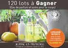 Jeanne en Provence : 120 lots parfum + soins corps