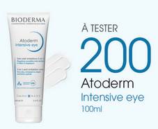 200 soins Bioderma Intensive Eye Atoderm offerts