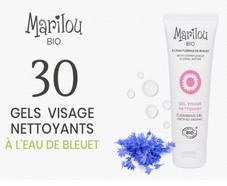 A tester : 30 gels visage nettoyants  Classic Marilou Bio