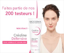 200 crèmes Créaline Défensive de BIODERMA gratuites
