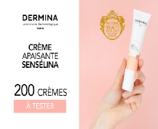 200 crèmes Sensélina de DERMINA gratuites