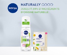 100 routines beauté NIVEA Naturally Good offertes