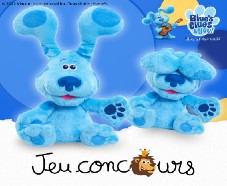 A gagner : 6 peluches Blue coucou-caché
