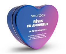 En jeu : 30 coffrets Smartbox Saint Valentin 