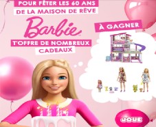 Barbie : 1 maison de rêve + 11 poupées Barbie à gagner