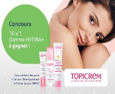 A gagner : 10 routines Hydra+ de Topicrem