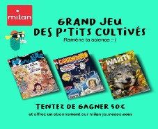 Magazines enfants Milan : 30 bons d’achat de 50€ à gagner !