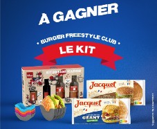 5 kits spécial BURGER offerts par Jacquet