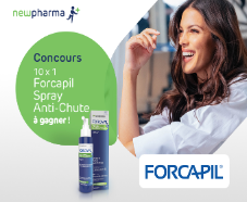 A remporter : 10 Sprays anti-chute Forcapil