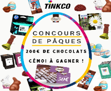 200€ de chocolats Cémoi à gagner !