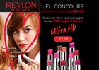 Instants Gagnants Revlon : 910 Rouges à Lèvres Ultra HD gratuits à gagner !