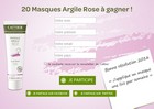 Cattier : 20 masques Argile Rose à gagner !