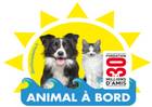 Sticker gratuit Animal à bord 2016