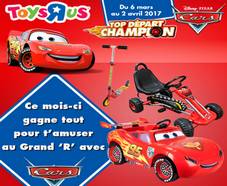 Jeu Toys R Us : Cadeaux Cars à gagner !