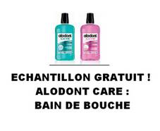 Echantillon gratuit Alodont Care Bain de Bouche