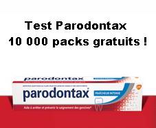 Test TRND : 10 000 dentifrices gratuits Parodontax