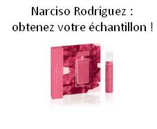gratuit : échantillon parfum Fleur Musc Narciso Rodriguez