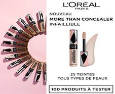 Fond de teint More Than Concealer L’Oréal Paris : 100 gratuits