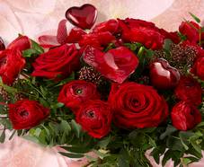A gagner : 30 bouquets de fleurs PASSION St Valentin