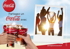 Coca cola : Carte postale personnalisable gratuite