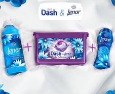 DASH & LENOR : 8000 colis gratuits de 3 produits lessive !