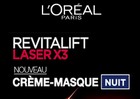 GRATUIT : Crème masque Nuit L’Oréal