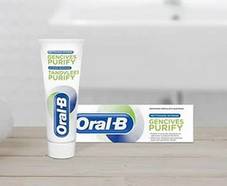 A gagner : 100 dentifrices ORAL B - Gencives Purify Nettoyage Intense