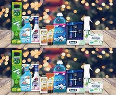 100 paquets de Noël contenant des produits Febreze, Lenor, Gillette, Mr.Propre... à gagner !
