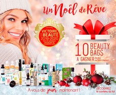 Victoires de la Beauté : 10 Beauty Bags avec 550€ de produits de beauté chacun à gagner !