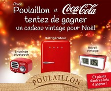 A gagner : 1 frigo Coca-Cola de 985€, 5 enceintes bluetooth, 1 réveil et+ encore !