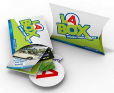 Box gratuite jeunes conducteurs : Adhésif A + éthylotest + guide