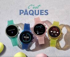 A gagner : Montres connectées Jelly Sport FOSSIL