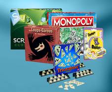 A gagner : 40 jeux de société (Monopoly, Uno, Dooble…)