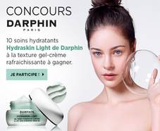 10 soins Hydraskin Light Cream DARPHIN offerts