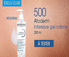 500 produits gratuits Bioderma Atoderm