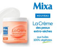 100 crèmes peaux sèches MIXA gratuites
