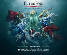 En jeu : 30 lots de 2 entrées pour le Puy Du Fou