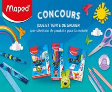 10 lots de fournitures MAPED offerts
