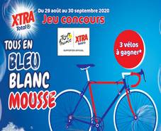 Jeu La Belle Adresse X-TRA Spécial Tour de France Cyclisme : 3 Vélos MIXTES de ville offerts