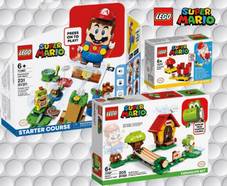 A gagner : 5 lots de 3 boîtes Lego Super Mario